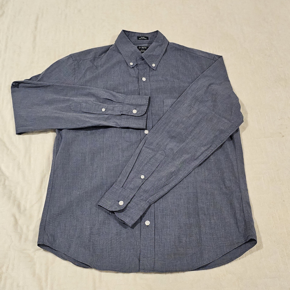 J. Crew Blue Button-Down Shirt